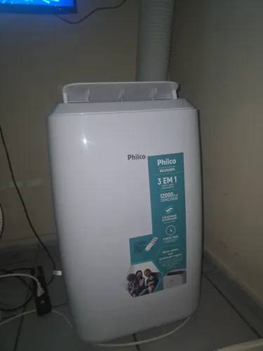 Vendo ar condicionado portátil Philco 12 mil BTUs