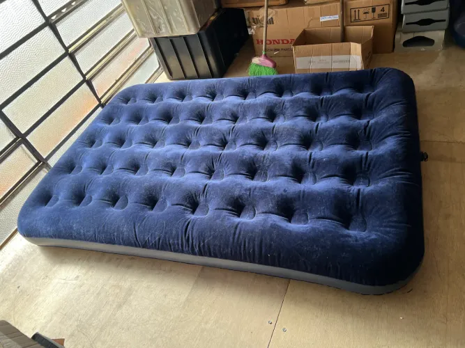 Colchão Inflável Casal Azul Mor e Basic+
