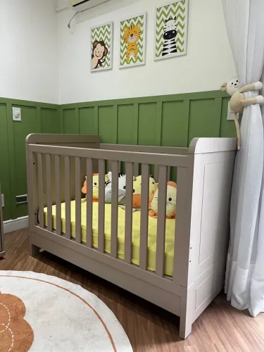 Berço minicama 4x1 americano 100% MDF