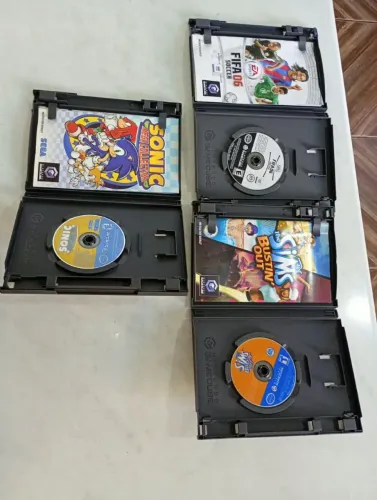 3 JOGOS CIB GameCube barato