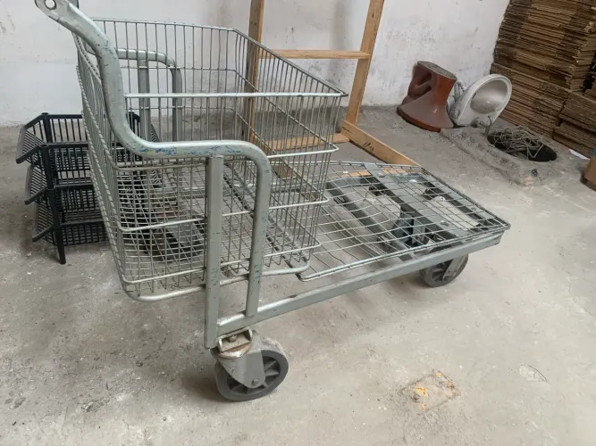 Carrinho supermercado atacadista