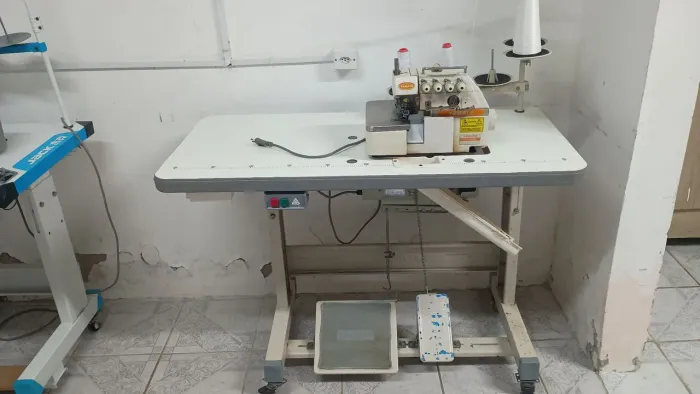 Máquina ponto cadeia interlock 5 fios