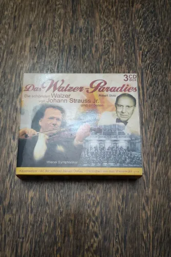 Box 3 CDs Das Walzer-Paradies Johann Strauss André Rieu