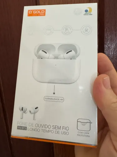 Fone de ouvido Bluetooth Selo Anatel