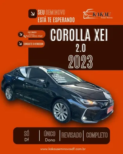Toyota Corolla XEI 2.0 Flex 16V Aut. 2023