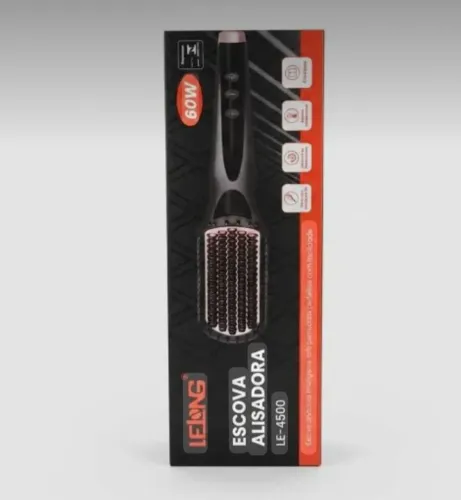 Escova Alisadora 110V-240V LE-4500