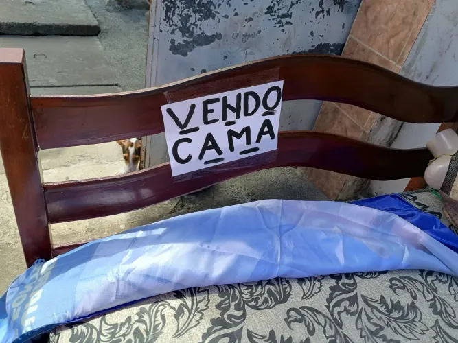 Cama casal + colchão
