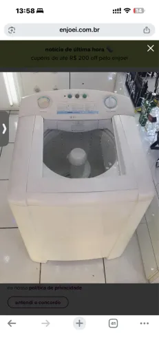 Máquina Electrolux pra conserta