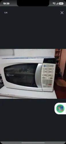Micro-ondas Electrolux entrega inclusa