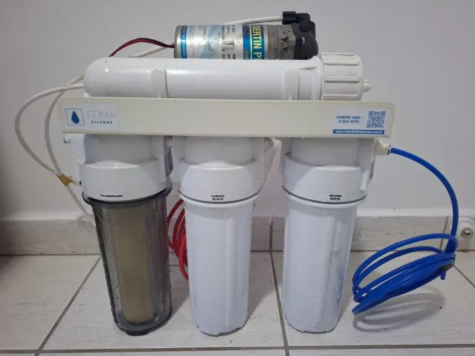 Osmose Reversa FDMA c/ Bomba Pressurizadora