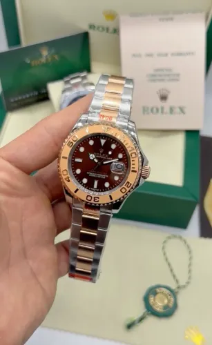 Relógio Rolex 40mm Automático Vidro Safira