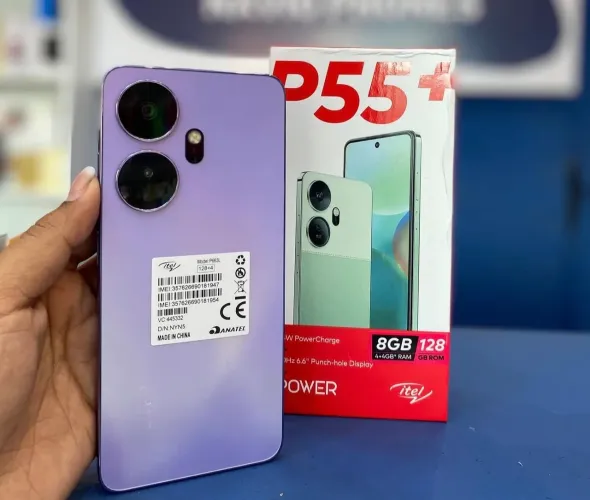 Celular Itel P55+ 128GB 04GB RAM ROXO NOVO LACRADO + ENTREGA GRÁTIS