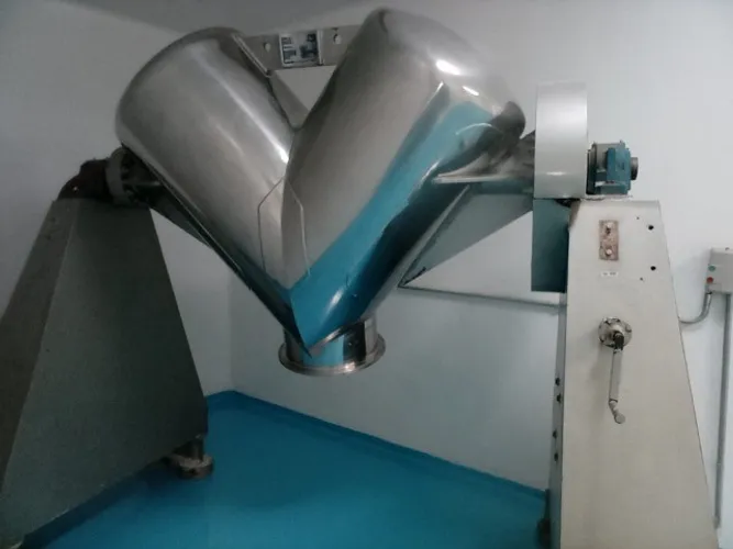 Misturador em V em aço inox 316 , cap 350 lts