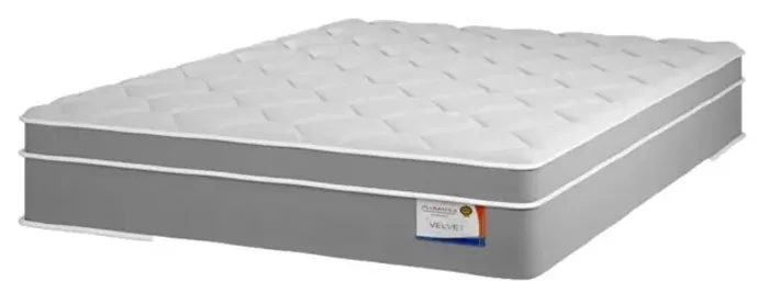 Colchão Queen Velvet Plumatex p7 Molas Ensacadas