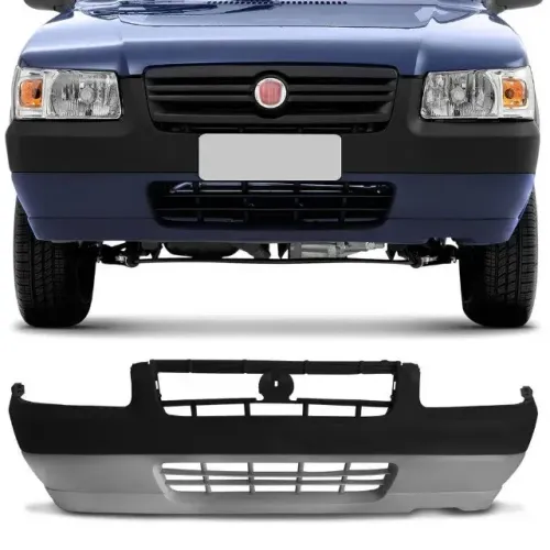 Parachoque Dianteiro Fiat Uno Economy 2008 à 2011- Cinza Texturizado - Lumax
