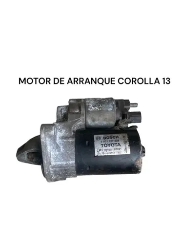 Motor de arranque corolla 2013