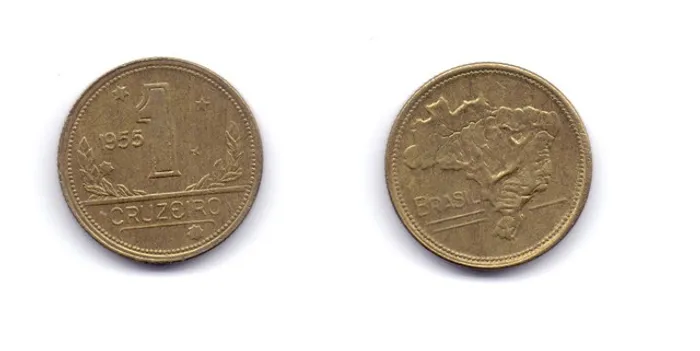 Moedas antigas Brasileiras de 1955 lote nº 1.- Cód. 271 -