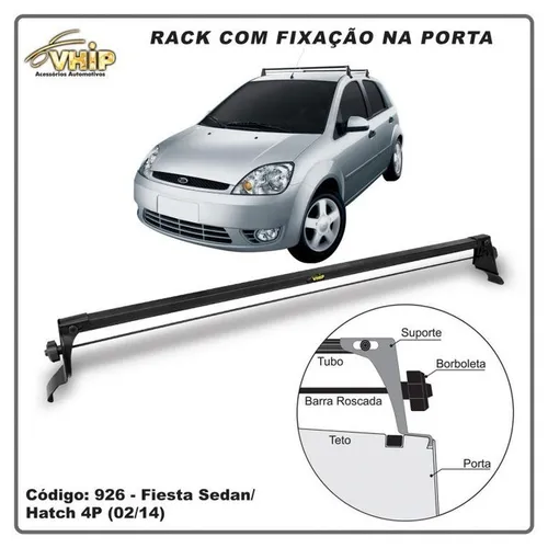 Rack Teto Fiesta Sedan / Hatch 