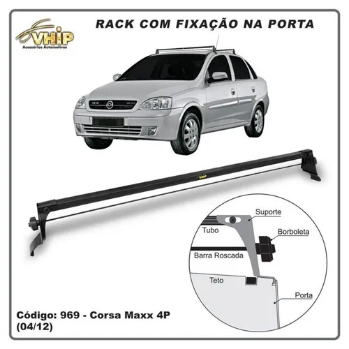 Rack Teto Corsa Maxx 4 Portas 