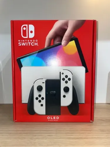 Nintendo Switch OLED 64gb, Branco - ate 12x sem juros, Loja Física