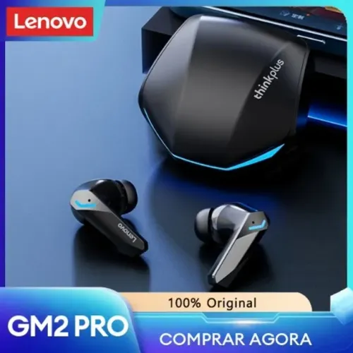 Fone Bluetooth Gm2Pro Lenovo original co