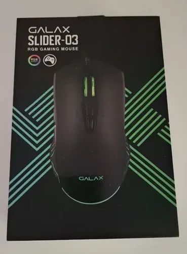 Mouse Gamer Galax Slider Series Sld-03 7200dpi Rgb Preto Usb
