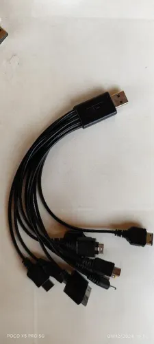Cabo USB Carregador Universal para Celular