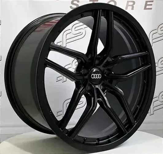 Roda Audi R8 Preto Brilhante 5x112 - 20x8,5 e 20x11 Offset 42 e 47 