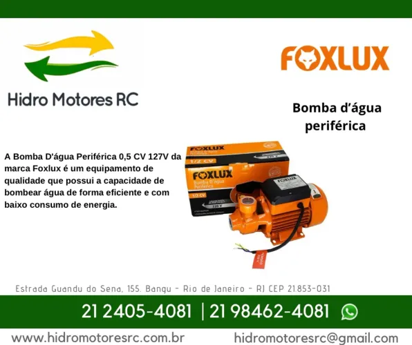 Bomba d?água periférica