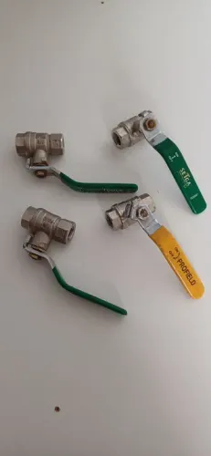 04 válvulas esfera 1/4" volta 80,00