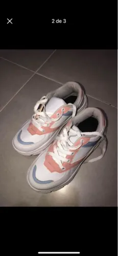 Tênis feminino chunky branco 