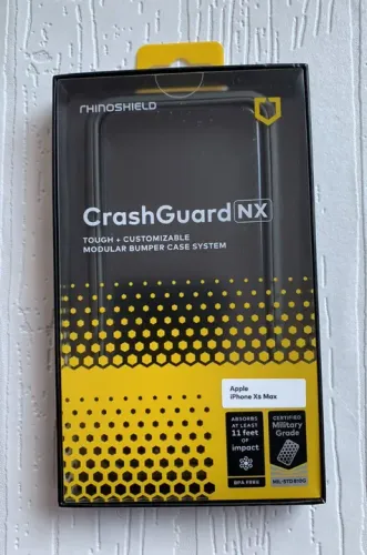 CAPA BUMPER RHINOSHIELD NX CRACHGUARD PARA IPHONE XS MAX ORIGINAL