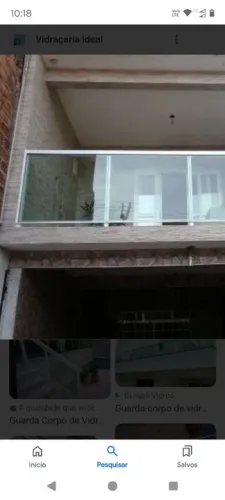 Guarda Corpo em Vidro