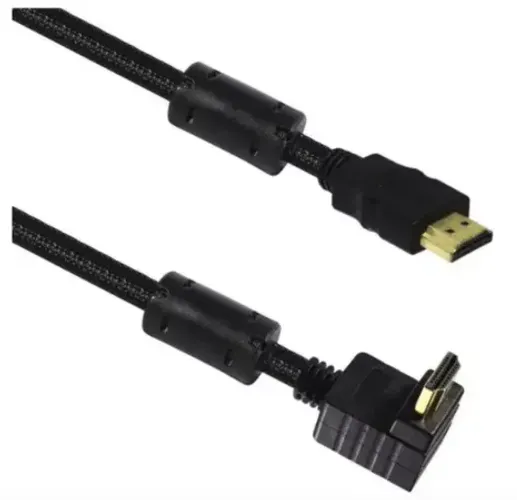 Cabo HDMI 90 º em L