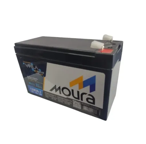 Bateria Moura Selada VRLA 12V 7Ah Estacionaria para Nobreak 12MVA-7