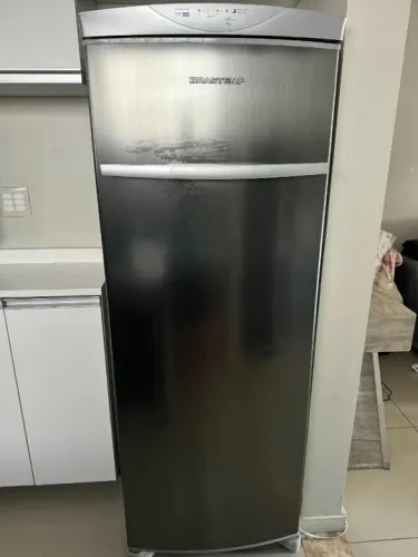 Freezer Flex Brastemp Frost Free, Vira geladeira, 228 Litros INOX 110 V
