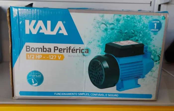 Bomba periférica kala 1/2 hp ~ 127V 