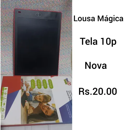 Lousa Mágica Tela 10p Nova