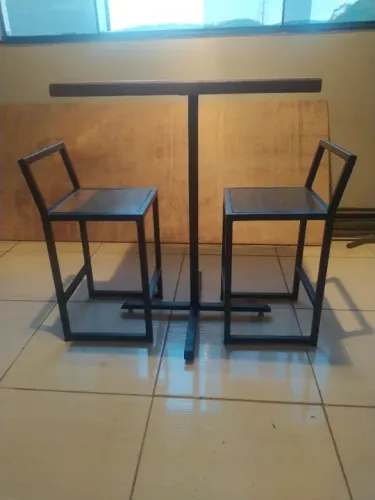 Conjunto bistrô industrial @oficina.57