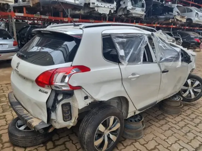 Peças usadas Peugeot 2008 2017 1.6 16v flex 122cv câmbio automático