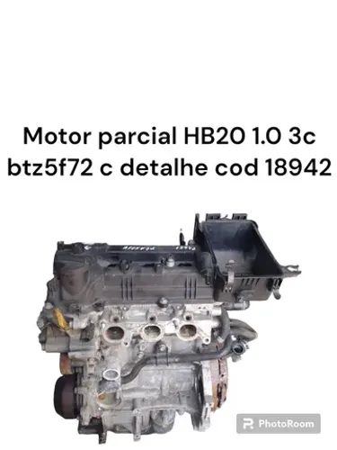 MOTOR PARCIAL HB20 1.0 3C C DETALHE cod 18942