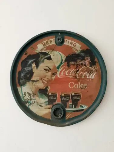 Placa Coca-Cola Vintage
