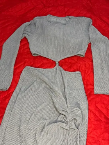 Vestido Cinza 