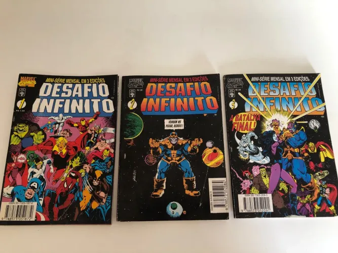 Coleção Desafio Infinito - HQs Marvel