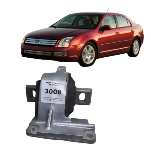 Calço Coxim Superior Esquer Cambio Ford Fusion 2.3 06 Até 09 ETQ3008