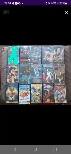 Lote de Vhs originais