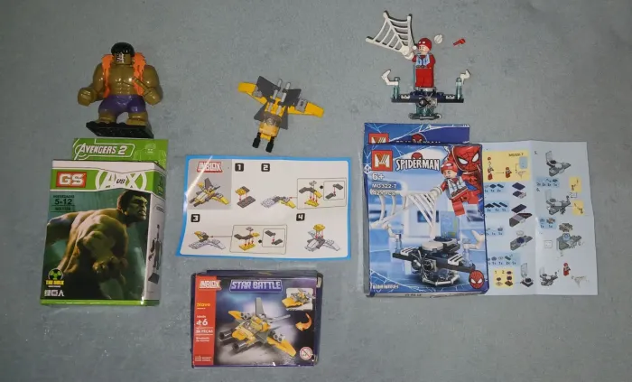 3 Miniaturas Estilo LEGO !!!