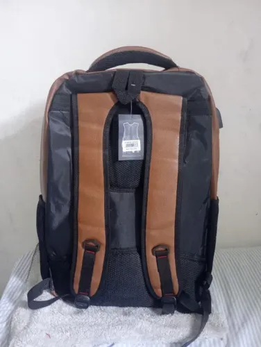 Mochila Masculina Casual Marrom