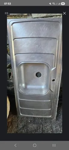 Cuba de Pia de Aço Inox com 1.20m