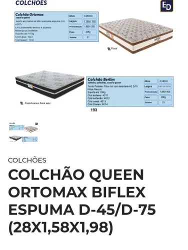 Colchão Queen D45